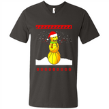Basketball Santa Funny Christmas - Men's V-Neck