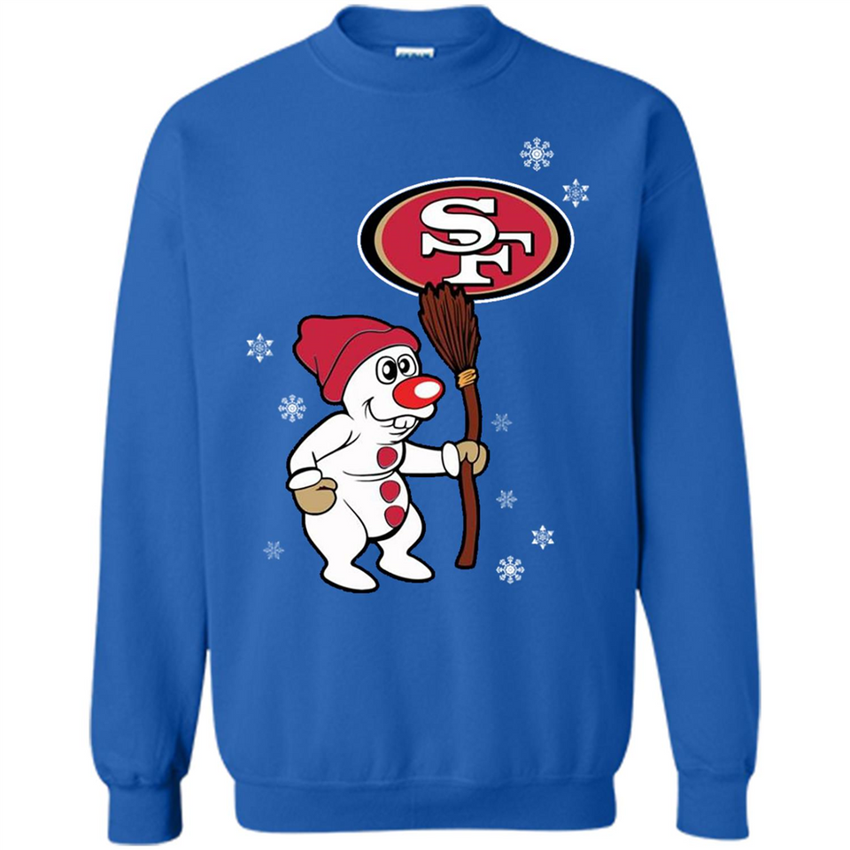 San Francisco 49ers Snowman