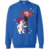 San Francisco 49ers Snowman