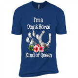 I'm A Dog & Horse Shirt Animal Lover Gift