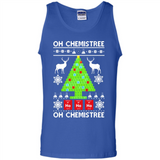 Oh Chemistree, Oh Chemistree Christmas Ugly Sweater - Tank Top
