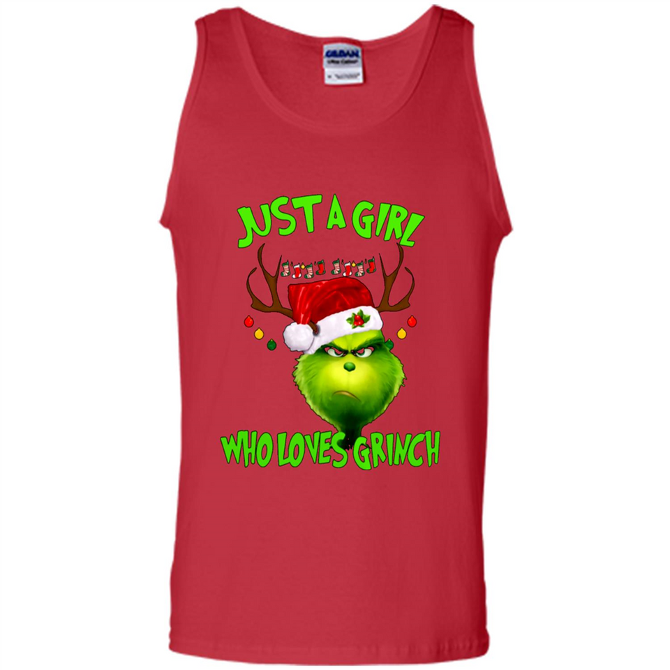 Just a Girl Who Loves Grinch Christmas PING PONG