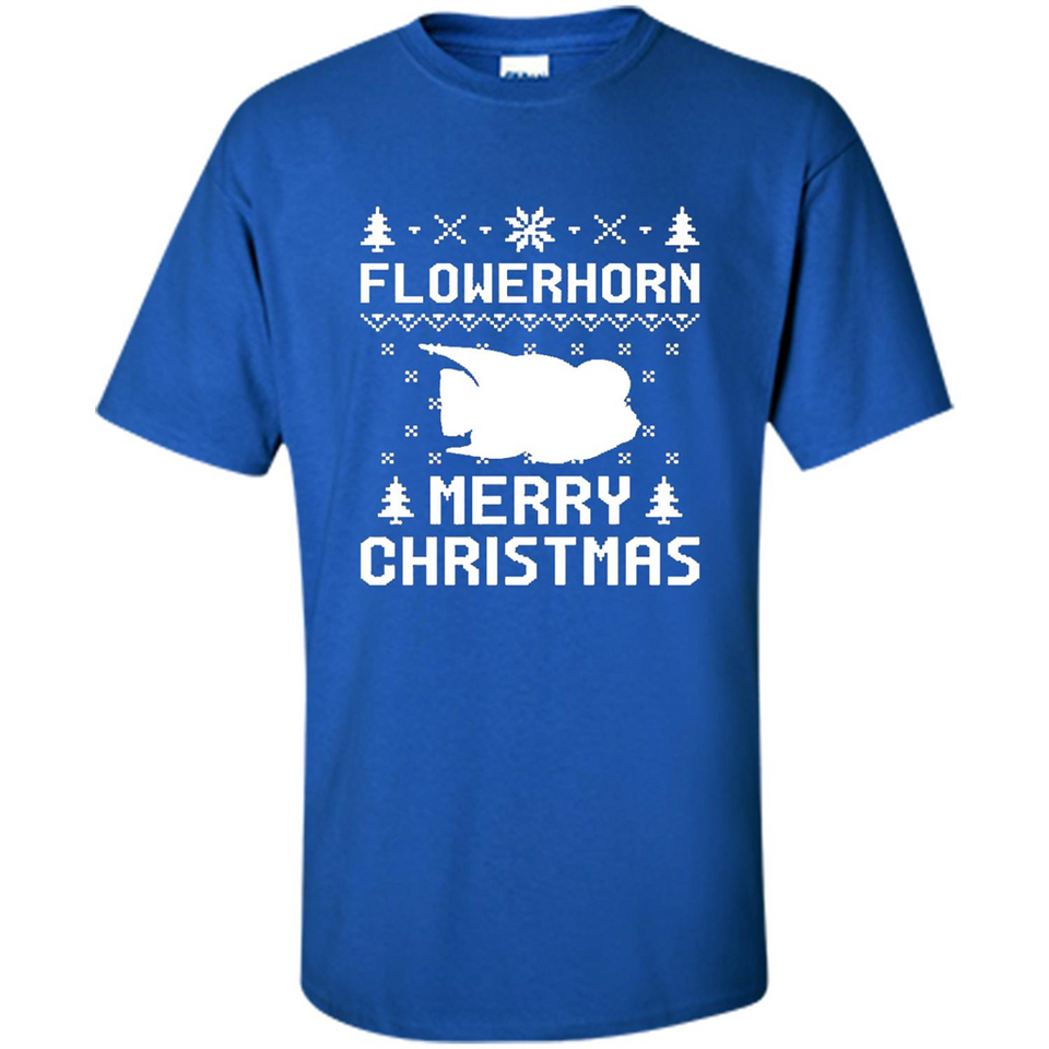 Flowerhorn Christmas T-shirt, Ugly Christmas Sweater - Shirt