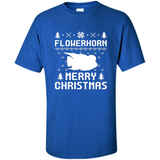 Flowerhorn Christmas T-shirt, Ugly Christmas Sweater - Shirt