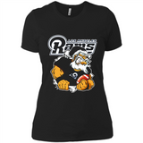 Grumpy Santa Claus Los Angeles Rams Football Team PINGPONG