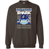 Police boyfriend Shark Blue Line Tee