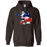 Seattle Seahawks Santa Claus Toilet