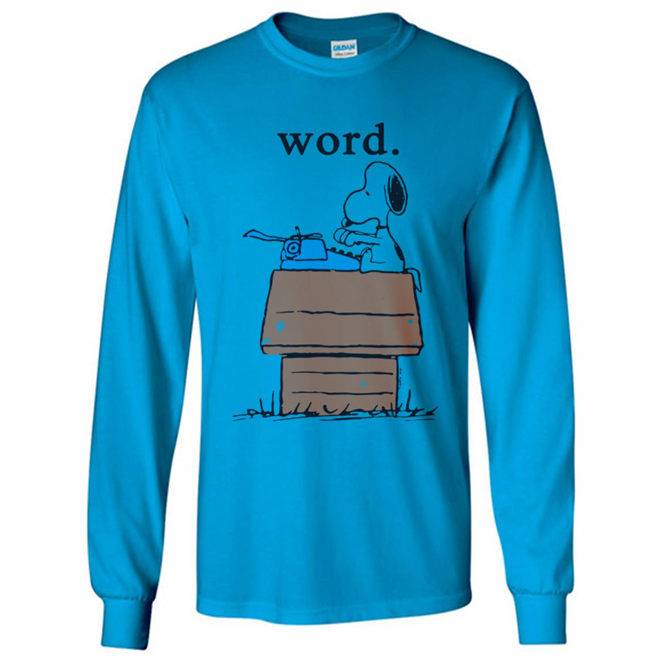 Snoopy Word - Long Sleeve T-Shirt