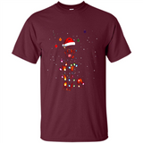 Rottweiler Santa Lights Christmas Dog Xmas Sweatshirt - Shirt