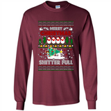 Merry Christmas Shitter Full Christmas Tree Snowman PING PONG