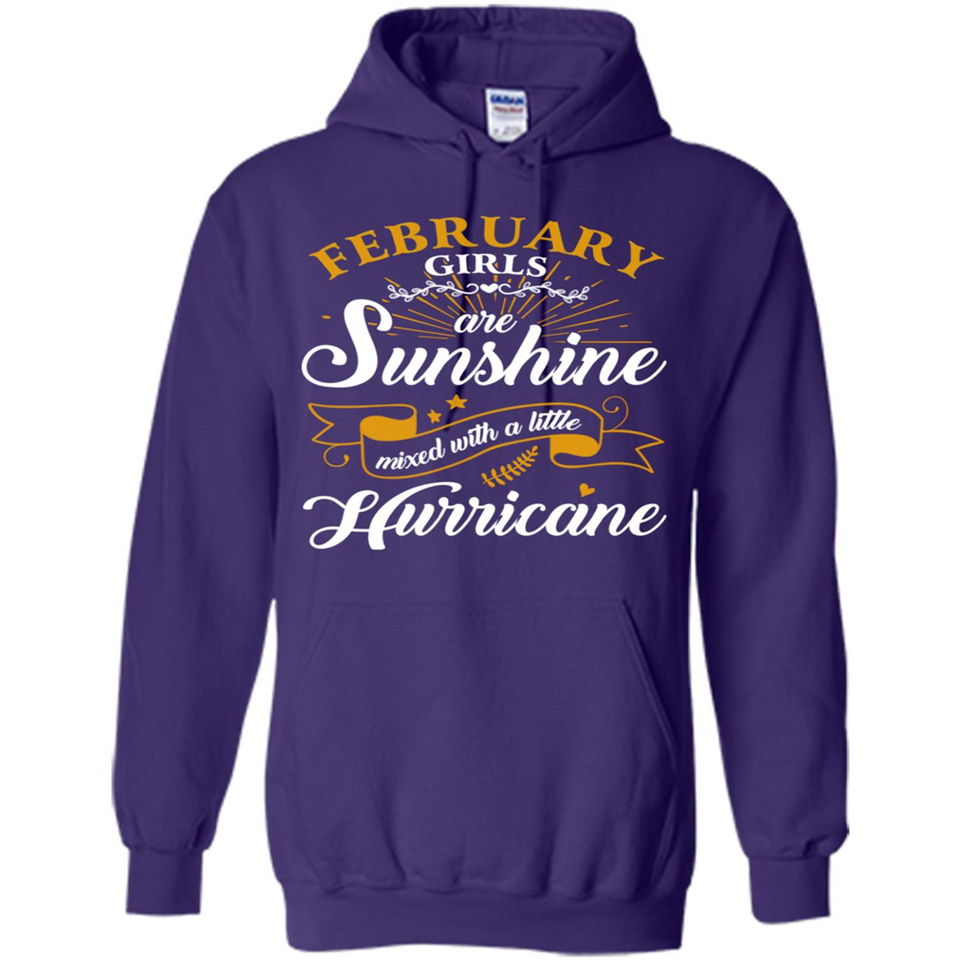 February Girl Are Sunshine Mixed With a Little Hurricane
