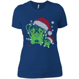 Boxer Dog diamond Christmas - Ladies' Boyfriend T-Shirt