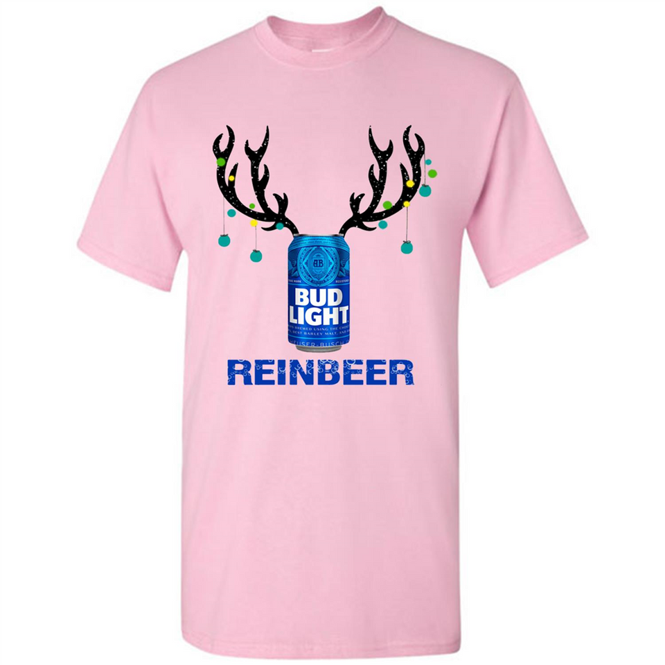 Bud Light Reinbeer Funny Beer Reindeer Christmas Sweatshirt - Shirt
