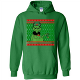 Grinch Nurse Ugly Christmas Sporty T-Shirt PINGPONG - Hoodie