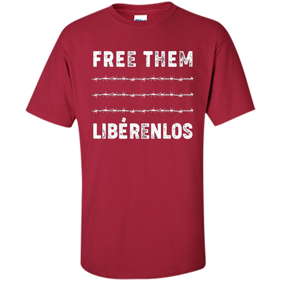 Peaceful Communities- Free Them Liberenlos Shirt PINGPONG - Shirt