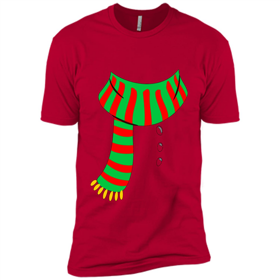 Snowman Scarf Costume T-shirt Christmas