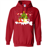 Santa Hat Electric Guitar Classical Guitar Christmas shirt Ladies' Boyfriend