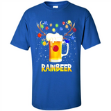 Rainbeer Christmas Reindeer Beer Drinking