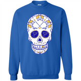St. Louis Blues Hockey Sugar Skull Day of the Dead