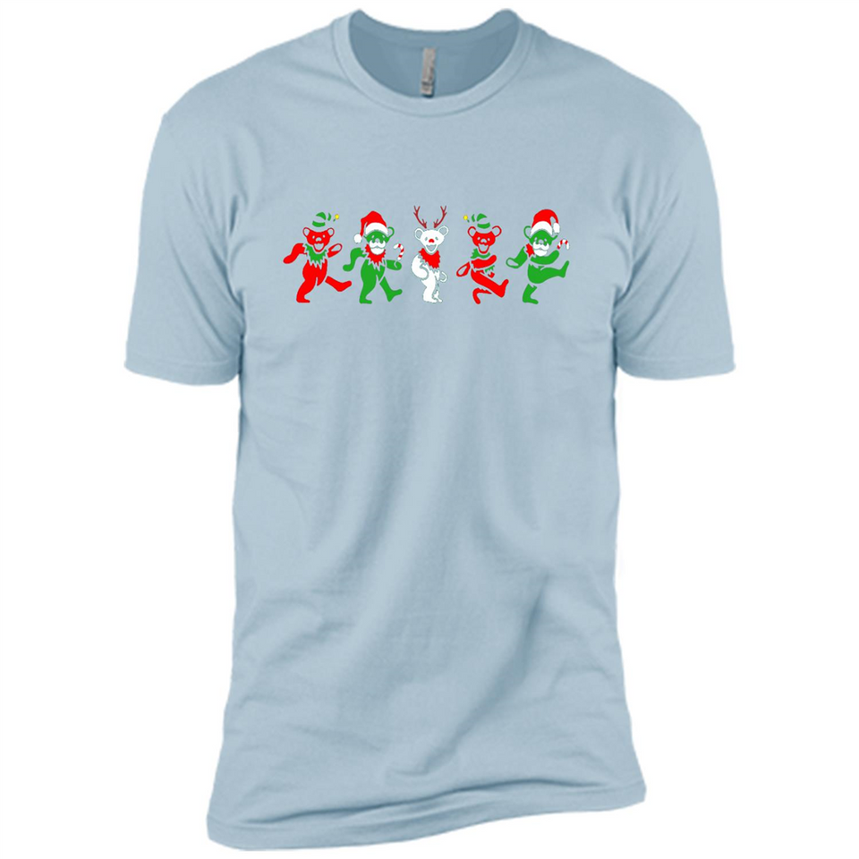 Dancing Bears Dance Christmas For Xmas Sweatshirt - Premium Short Sleeve T-Shirt