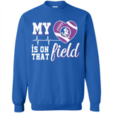 Florida State Seminoles Football My Heart is on that Field - Sweatshirt
