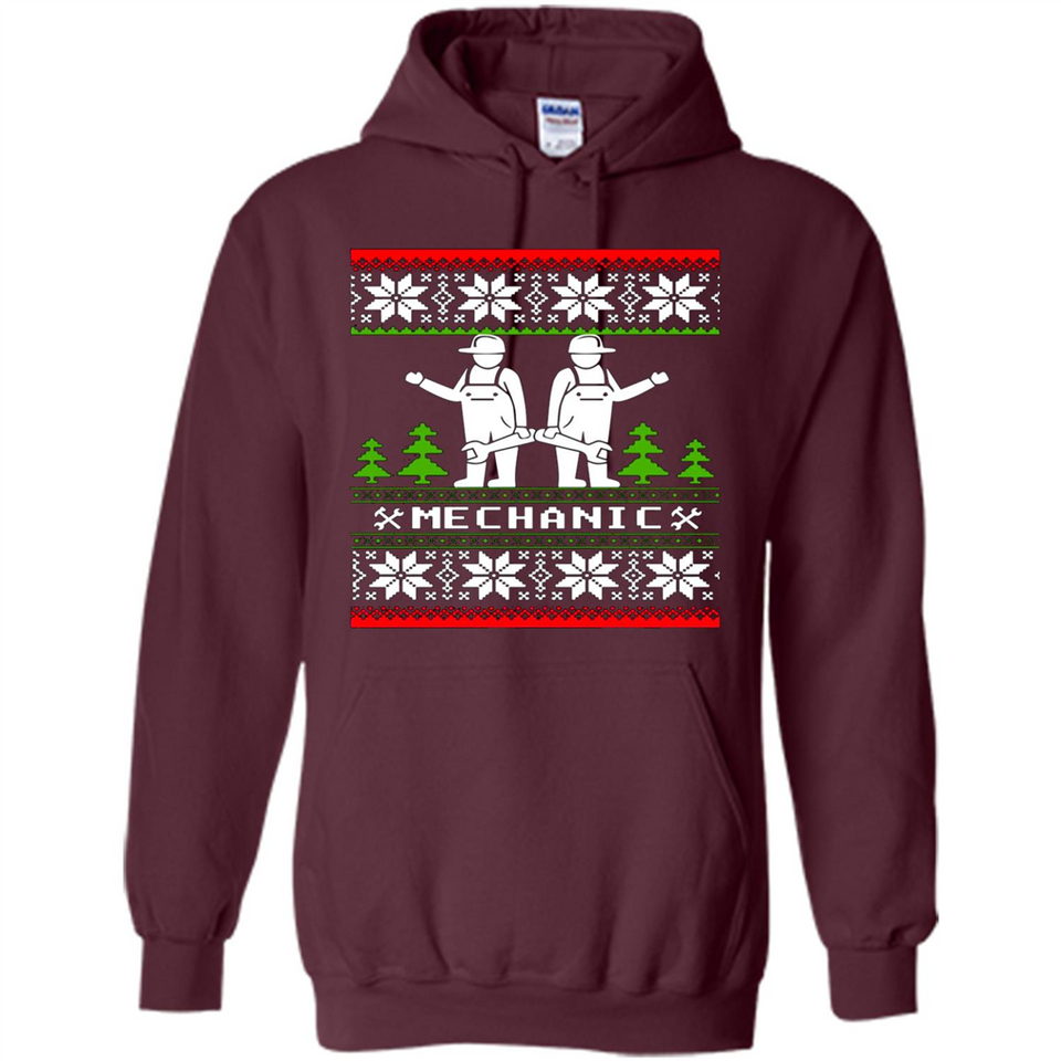 Mechanic Christmas sweater PINGPONG