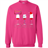 Christmas Red Wine Funny Merry Xmas Sweatshirt - Sweatshirt