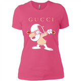 SNOOPY GUCCI DABBING - Ladies' Boyfriend T-Shirt