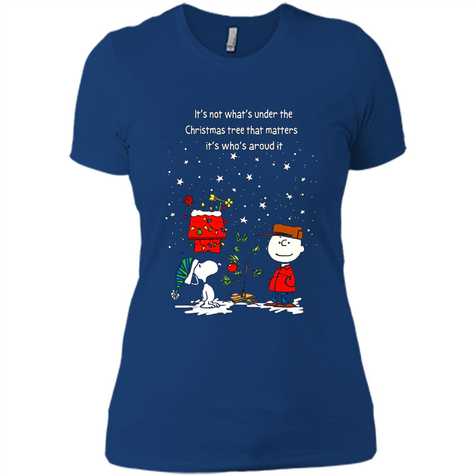 It’s Not What’s Under The Christmas Tree Snoopy Charlie Brown PING PONG
