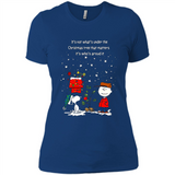 It’s Not What’s Under The Christmas Tree Snoopy Charlie Brown PING PONG