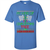 Funny Drag Racing Ugly Christmas Holiday Tree PING PONG