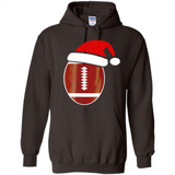 Christmas Football Shirt - Football Santa Hat Christmas