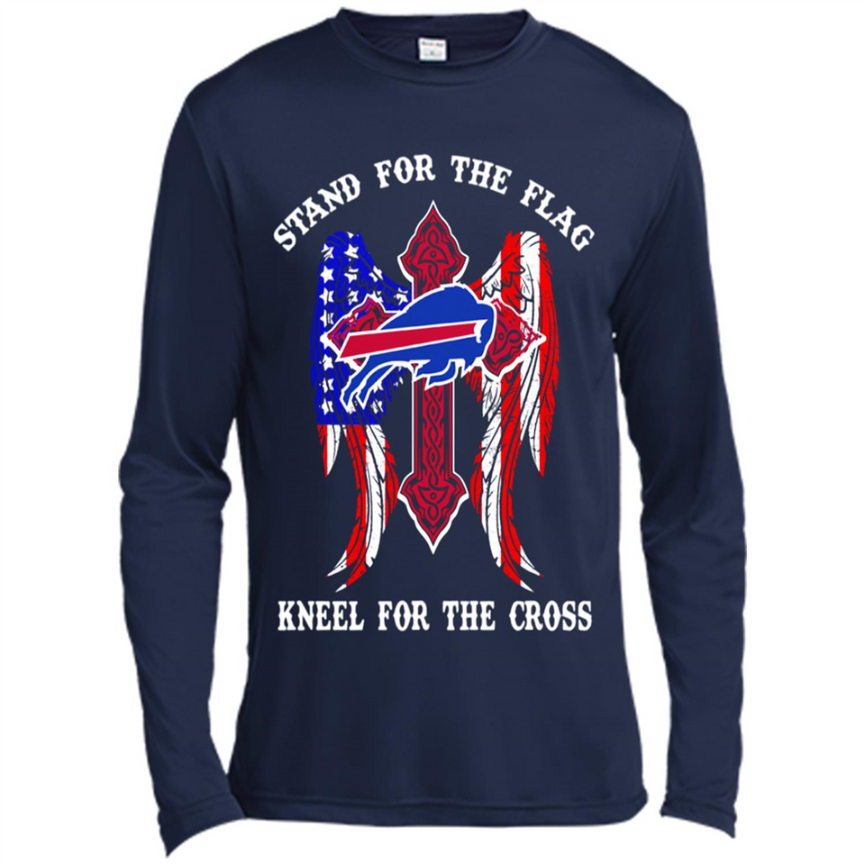 Buffalo Bills - Stand for the flag, kneel for the cross