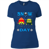 Snow Day Shirt For Buffalo Sabres Vs Minion Fans pingpong