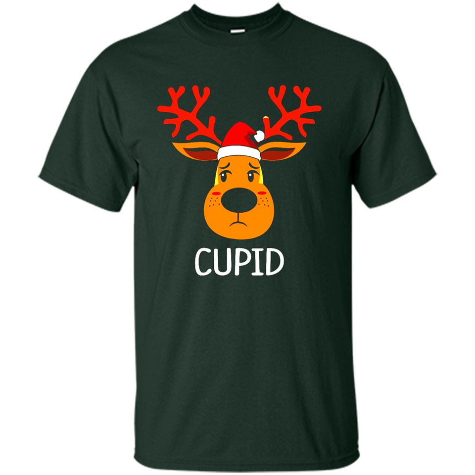 Cupid Santa Claus Funny Xmas Holiday T-Shirt - Shirt