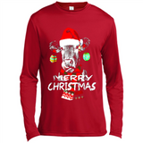 Fabulous Mooey christmas Heifers Cow Christmas lights - Canvas Long Sleeve T-Shirt