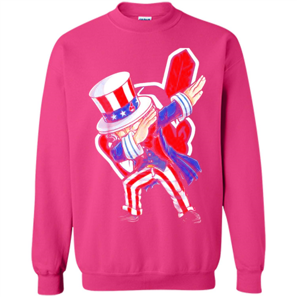 MLB CLEVELAND INDIANS UNCLE SAM DABBING INDEPENDENCE DAY