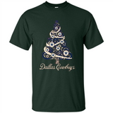 Dallas Cowboys NFL Football Team Logo Christmas Tree T-Shirt - Shirt
