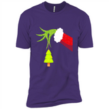 Funny Grinch Hand Holding Christmas Tree Ornament Christmas PING PONG