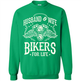 Husband & Wife Biker For Life Couple