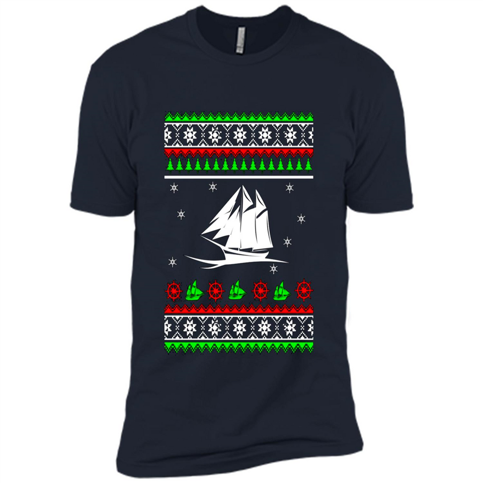 Nautical Anchor Ugly Christmas sweater PINGPONG