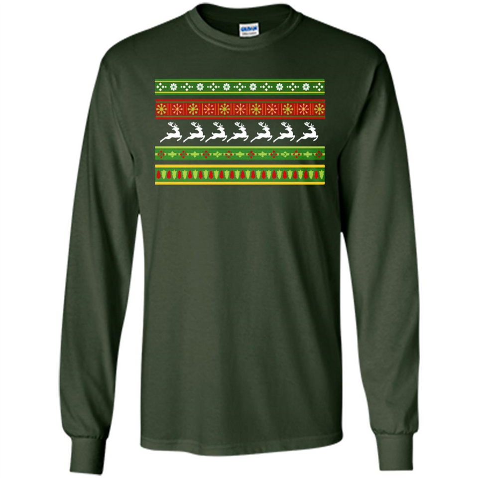 Ugly Christmas Funny Festive - Long Sleeve T-Shirt