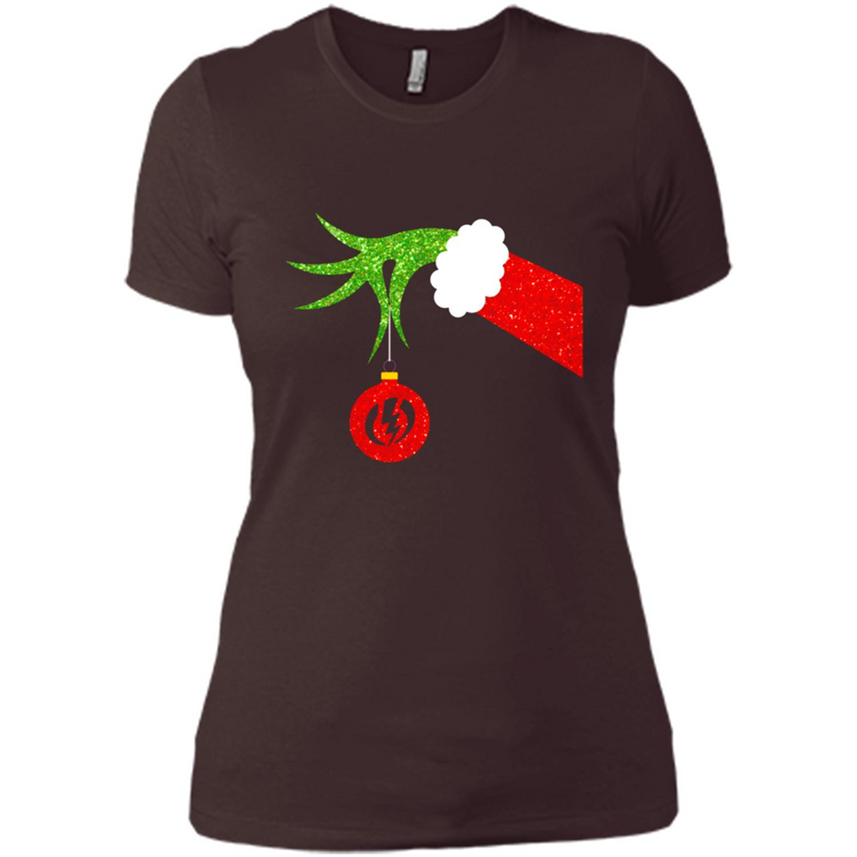 Funny Grinch Hand Holding Electric Ornament Christmas PING PONG