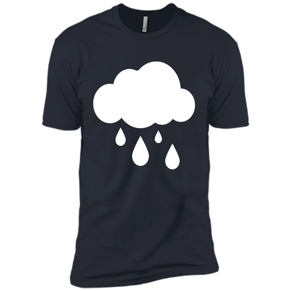 Rain Graphic Funny Black mugs PINGPONG - Premium Short Sleeve T-Shirt