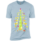 Tractor Car Christmas Tree T-shirt For Drivers