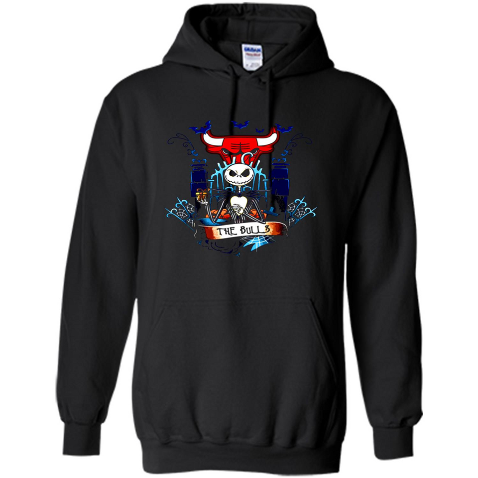 Chicago Bulls Halloween The Nightmare Before Christmas - Hoodie