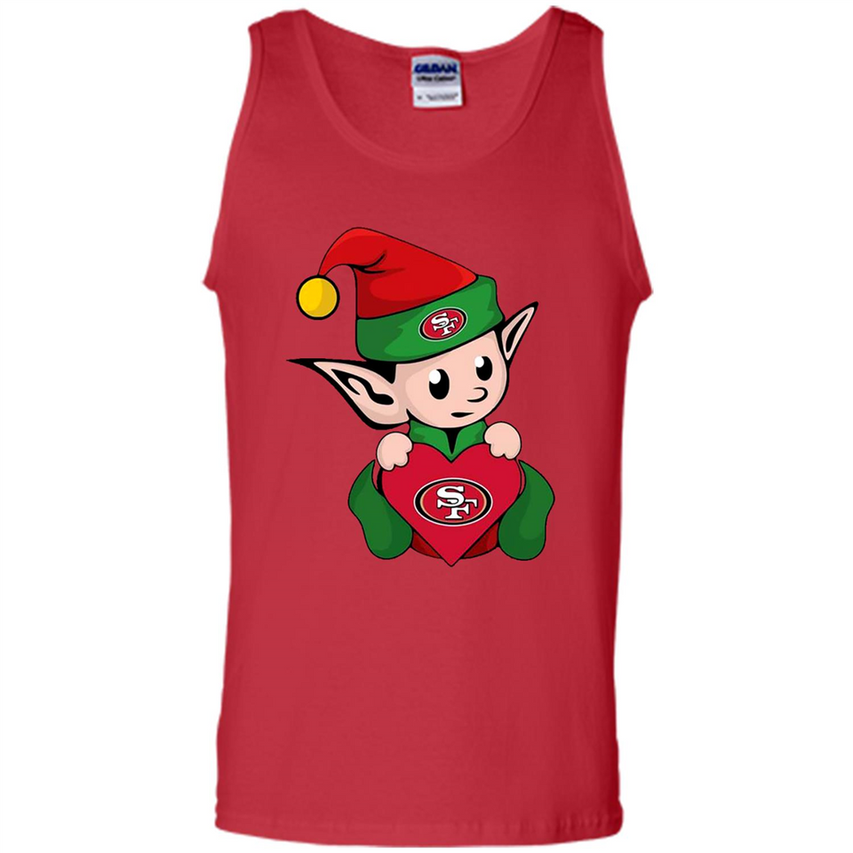 San Francisco 49ers ELF Elves Grinch Santa Claus