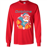 Grumpy Santa Claus Miami Dolphins Football Team PINGPONG