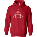 Flamingo Christmas Tree Flamingo - Hoodie