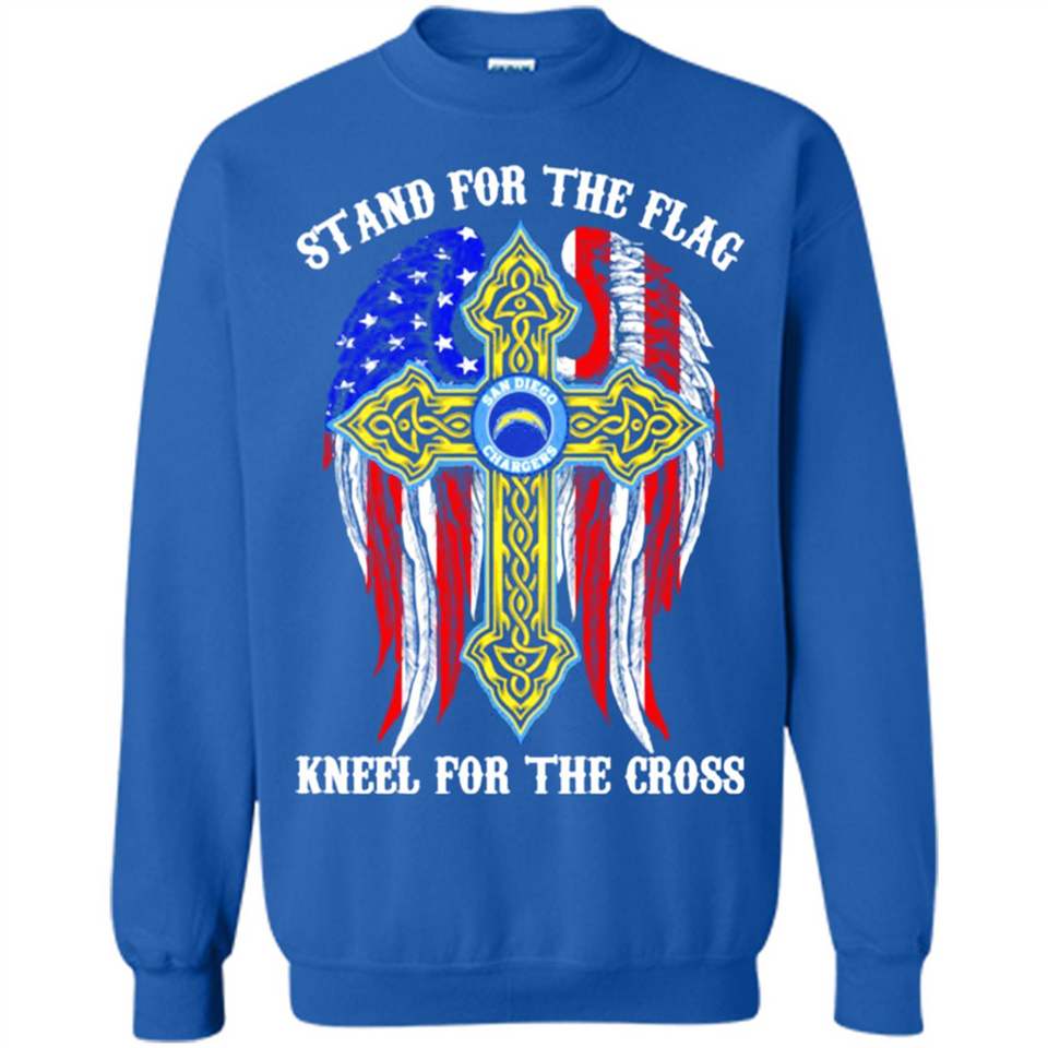 Chargers - stand for the flag kneel for the cross